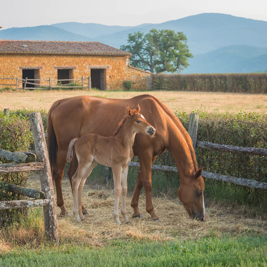 Élevage de chevaux, Club équestre de la Ferm'Eden, Lamastre