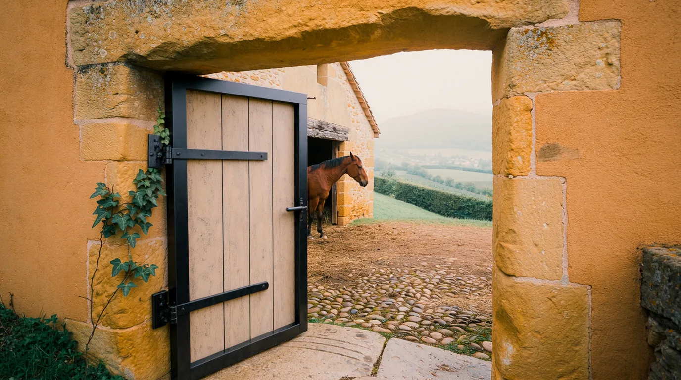 Entrée, Club équestre de la Ferm'Eden, centre équestre à Lamastre