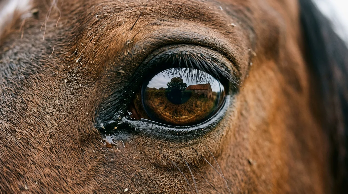 Un regard de cheval, Club équestre de la Ferm'Eden, Lamastre